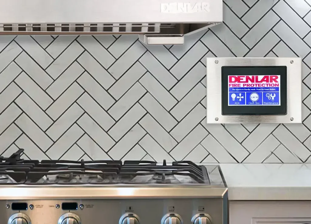 ClockBox Pro on wall