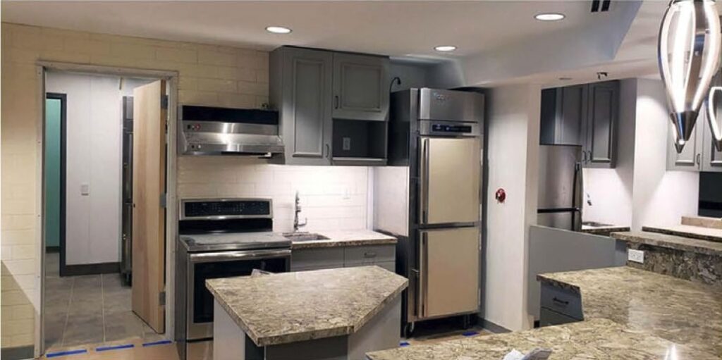 Denlar Fire Suppression Range Hood Installation at Ingleside Farm